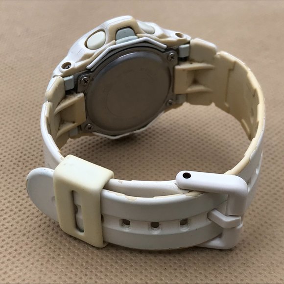 Casio Baby-G Watch Ladies White Sport Digital Wris - Picture 16 of 16